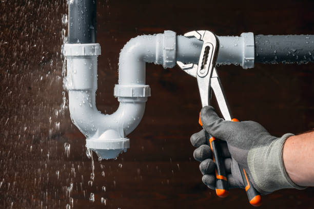 Professional Plumbing technician working in Mineral, VA